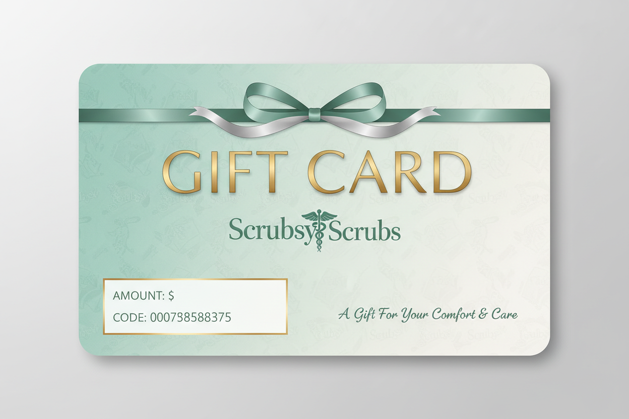 Scrubsy Scrubs Gift Card