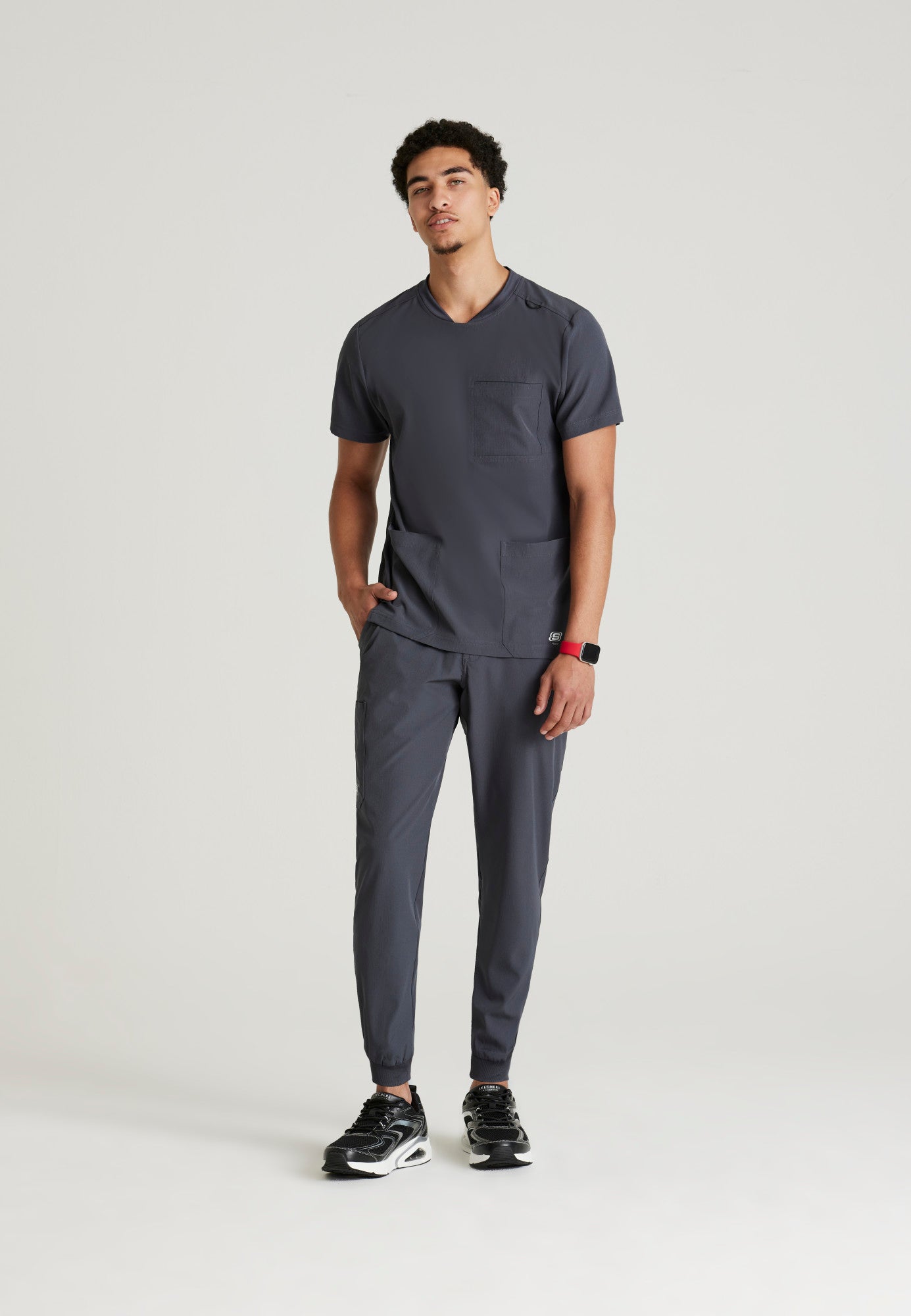 Thesis 3-Pocket Round Neck Scrub Top