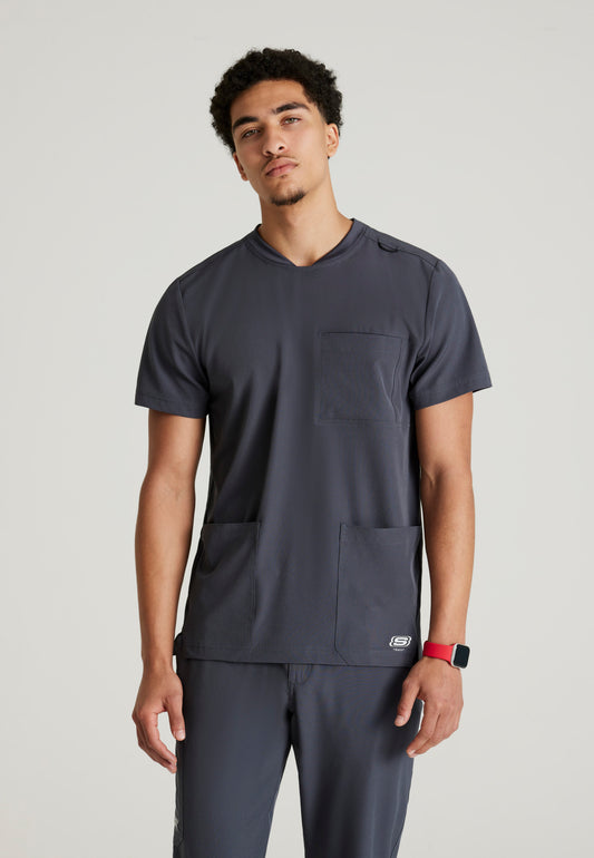 Thesis 3-Pocket Round Neck Scrub Top