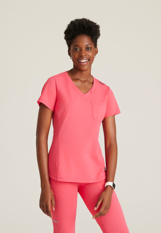 Flow 1-Pocket Tulip Hem Top