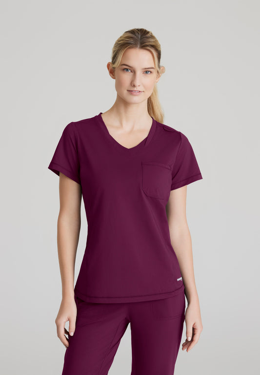 Flow 1-Pocket Tulip Hem Top